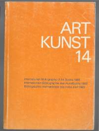 ART KUNST 14 International Bibliography of Art Books 1986