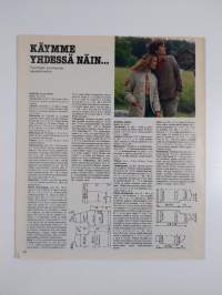 Uusi Nainen 8/81 - neule- ja ompeluvihko