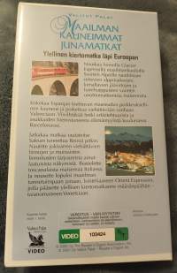 Maailman kauneimmat junamatkat VHS+boksi