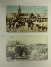 Riga - I Early 20 th Centry Postcards. Vanhat postikortit, keräily Riika)