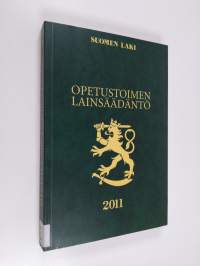 Opetustoimen lainsäädäntö 2011