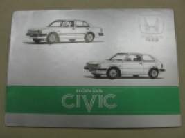 Honda Civic -käyttöohjekirja