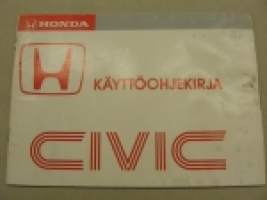 Honda Civic -käyttöohjekirja