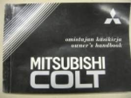 Mitsubishi Colt -käyttöohjekirja