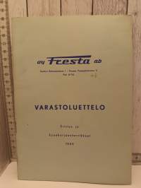 Varastoluettelo oy Fresta ab