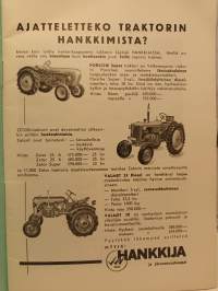 Traktoreita, moottorityökoneita ja moottorikäyttöisiä laitteita koskevia määräyksiä