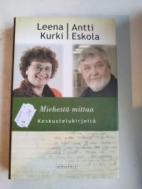 Leena Kurki/Antti Eskola : Miehestä mittaa, keskustelu kirjeitä v. 2004