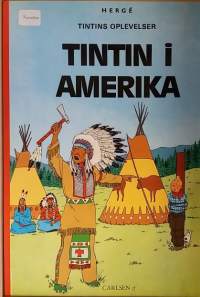 Tintin i Amerika 5/76. (Sarjakuva-albumi, Tanska)