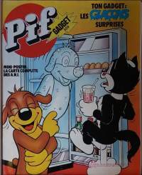 Pif - Gadget: 507, 474, 509, 474, 514, 512, 506, 513. Sarjakuvalehti, Ranska)
