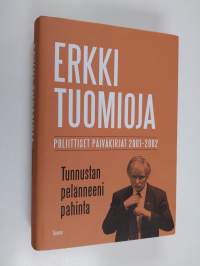 Tunnustan pelänneeni pahinta - poliittiset päiväkirjat 2001-2002 (ERINOMAINEN)