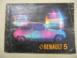 Renault 5 -ohjekirja 