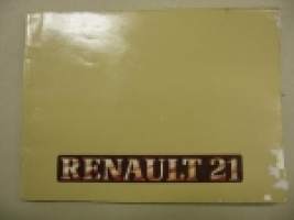Renault 21 -ohjekirja 