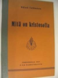 Mitä on kristosofia?