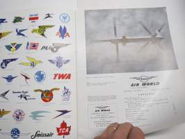 Esso Air World vol 8 - 1955 nr 1, Pacing Canadian Aviation, Cocos Islands Airport, Helicopters in Tasmania, etc.