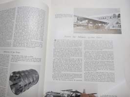 Esso Air World vol 8 - 1955 nr 1, Pacing Canadian Aviation, Cocos Islands Airport, Helicopters in Tasmania, etc.