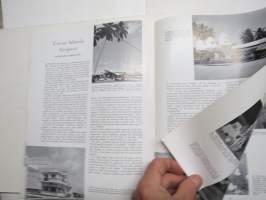 Esso Air World vol 8 - 1955 nr 1, Pacing Canadian Aviation, Cocos Islands Airport, Helicopters in Tasmania, etc.