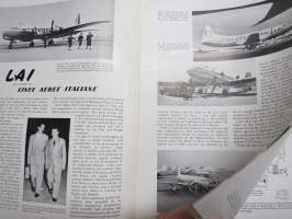 Esso Air World vol 6 - 1953 nr 3, LAI - The Story of Linee Aeree Italiane, The Experiences Brothers Wright, Animal Cargoes, etc.