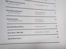 Esso Air World vol 35 - 1983 nr 1, Sabena 60 Years, The Remanufacturers, Austin Airways, etc.