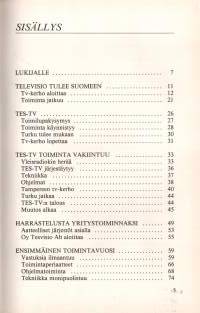 Kun telkkari Suomeen tuli : TES-televisiotoiminnan historia