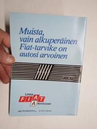 Fiat tarvikkeet 1983 -myyntiesite