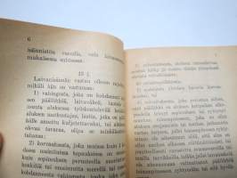 Merilaki 1939 - Pieni lakisarja nr 8 A
