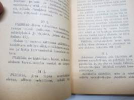 Merilaki 1939 - Pieni lakisarja nr 8 A