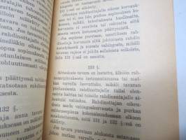 Merilaki 1939 - Pieni lakisarja nr 8 A