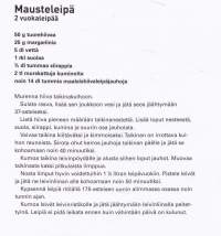Maistuvat voileipäkakut, 2012. Yli 30 ohjetta herkullisten voileipäkakkujen, -torttujen ja -leivosten tekemiseen.