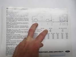 Ford Transit 197? -myyntiesite / brochure