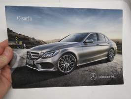 Mercedes-Benz C-sarja 2014 -myyntiesite / brochure