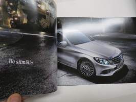 Mercedes-Benz C-sarja 2014 -myyntiesite / brochure