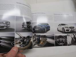 Mercedes-Benz C-sarja 2014 -myyntiesite / brochure