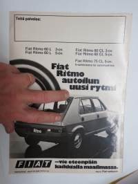 Fiat Ritmo loppuarvostelu Tekniikan Maailma 1978 nr 14 eripainos -myyntiesite