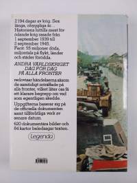 Andra världskriget dag för dag på alla fronter - med 620 illustrationer och 84 kartor