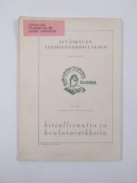 Kasvatus ja koulu 4/1953