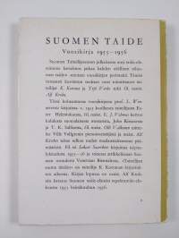 Suomen taide : vuosikirja 1955-1956