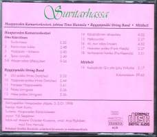 CD - Suvitarhassa, 1998. Musiikkia Haapavedeltä ja lähiseudulta. HAKOCD-1. Katso kappaleet/esittäjät alta/kuvista.