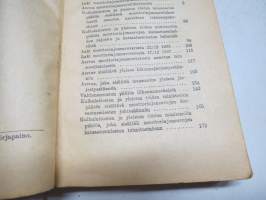 Moottoriajoneuvolaki v. 1938 painos (+ liitteitä) - Pieni lakisarja nr 33.