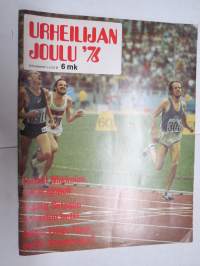 Urheilijan Joulu 1976 - Urheilulehti nr 52 B, Kansikuva Lasse Viren, Heikki Mikkola, Hannu Siitonen, Kuusamon Eräveikot, Helena Takalo, Pertti Karppinen, ym.