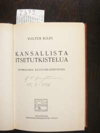 Kansallista itsetutkiskelua