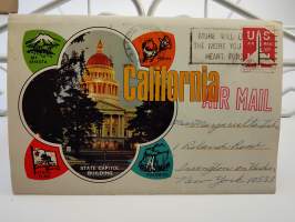 1950-l matkamuistokuvakansio California USA