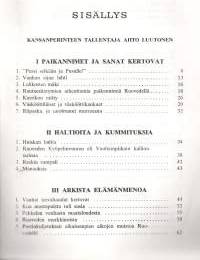 Aikaisempien aikojen muistoa Ruovedeltä