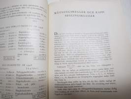 Helsingfors Segelklubb 50 år 1899-1949 -historik, medlemsförteckning, segelbåtar inregistrerade i klubben