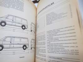 VW Transporter &amp; Caravelle 1990-1995 bensiini- ja dieselmallit Haynes / Alfamer huolto- ja korjausopas