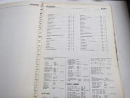 Technical Data - tune-up and Service Specifications 1967-1977 - Autodata 77