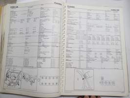 Technical Data - tune-up and Service Specifications 1967-1977 - Autodata 77