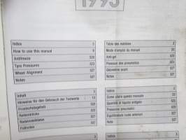 Diesel Data 1995 - Technical Data for diesel engined vehicles, cars, vans, HGVs - Autodata 1985-1995 - säätöarvokirja