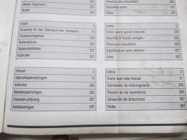 Diesel Data 1995 - Technical Data for diesel engined vehicles, cars, vans, HGVs - Autodata 1985-1995 - säätöarvokirja