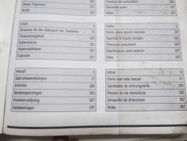 Diesel Data 1995 - Technical Data for diesel engined vehicles, cars, vans, HGVs - Autodata 1985-1995 - säätöarvokirja