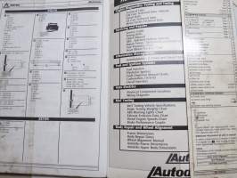 Diesel Data 1995 - Technical Data for diesel engined vehicles, cars, vans, HGVs - Autodata 1985-1995 - säätöarvokirja